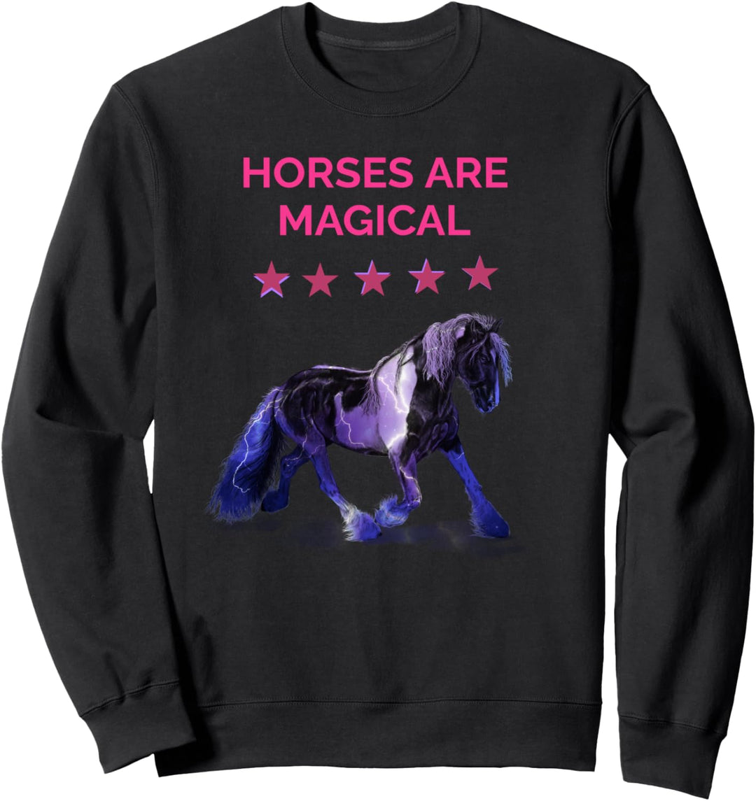 Pferde sind magisch Sweatshirt