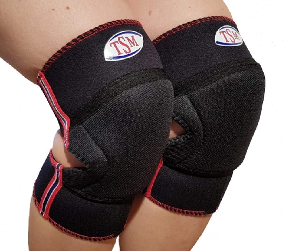 TSM Knieschützer Basic Sportbandage, schwarz, M