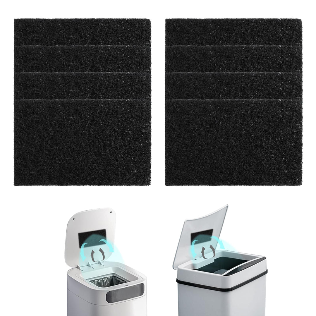 8stk Mülleimer Filter, Geruchsfilter Mülleimer Universeller Geruchsfilter Aktivkohle Mülleimer Kohle