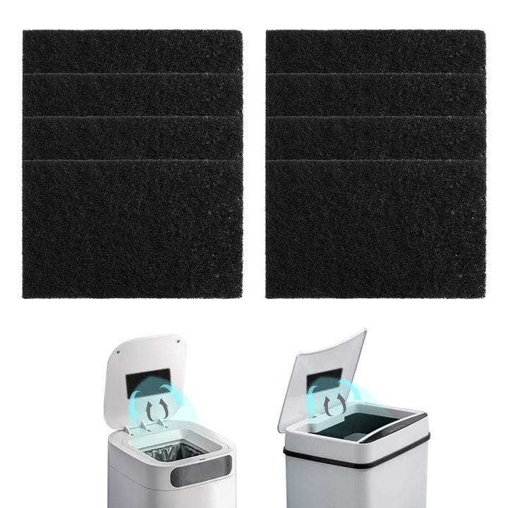 8stk Mülleimer Filter, Geruchsfilter Mülleimer Universeller Geruchsfilter Aktivkohle Mülleimer Kohle