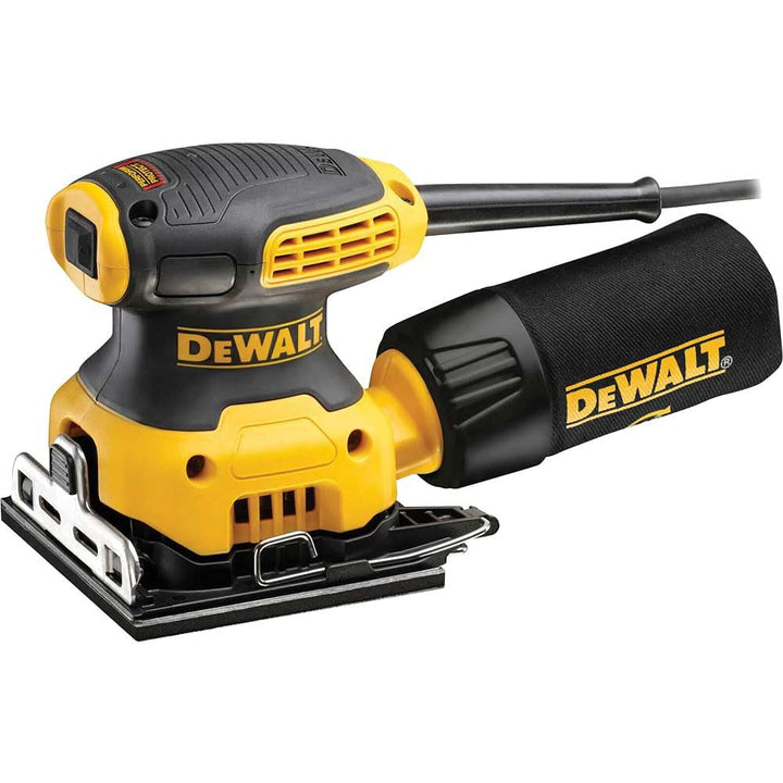 DEWALT DWE6411-GB Exzenterschleifer, 240 V, 1/4 Blatt, Gelb/Schwarz Gelb/Schwarz 230V Einzeln, Gelb/