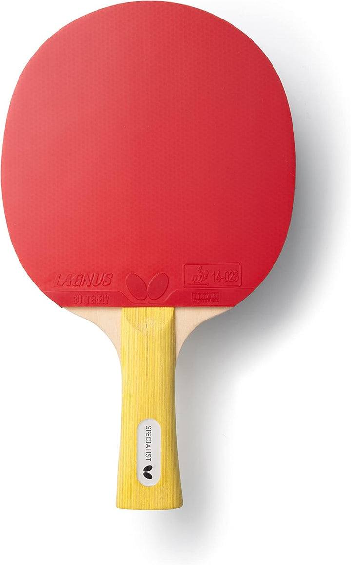 BUTTERFLY Tischtennisschläger Specialist | Profi-Tischtennisschläger für Erfahrene- und Wettkampfspi