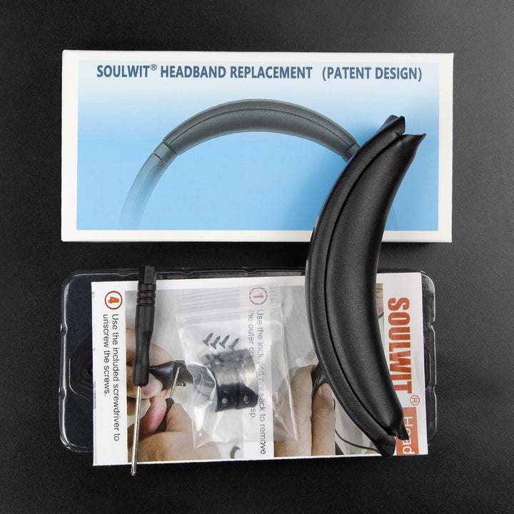 SOULWIT Ersatz Kopfband Headband für Sony WH-1000XM4 (WH1000XM4) Kopfhörer,DIY Stirnband Zubehör Sch