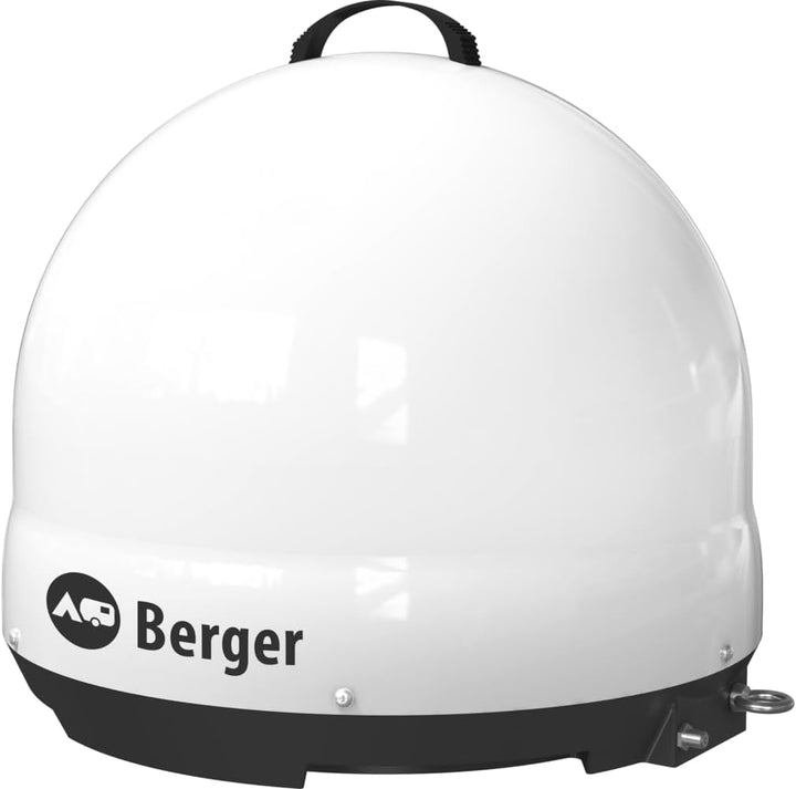BERGER Move 3.0 Mobile Satelliten-Antenne | Parabolantenne für Satellitenempfang | Portable Outdoor