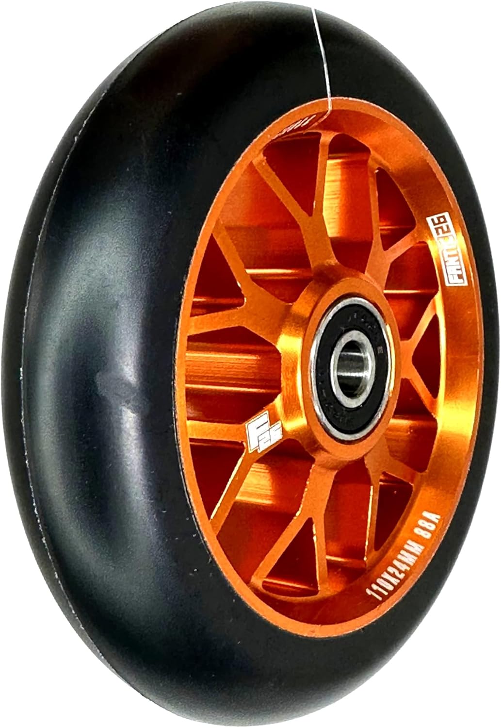 Fantic26 Spy7 Stunt Scooter Rolle I Trick I Tret I Kinder I Roller I Wheel I 110mm I ABEC 11 I Schne