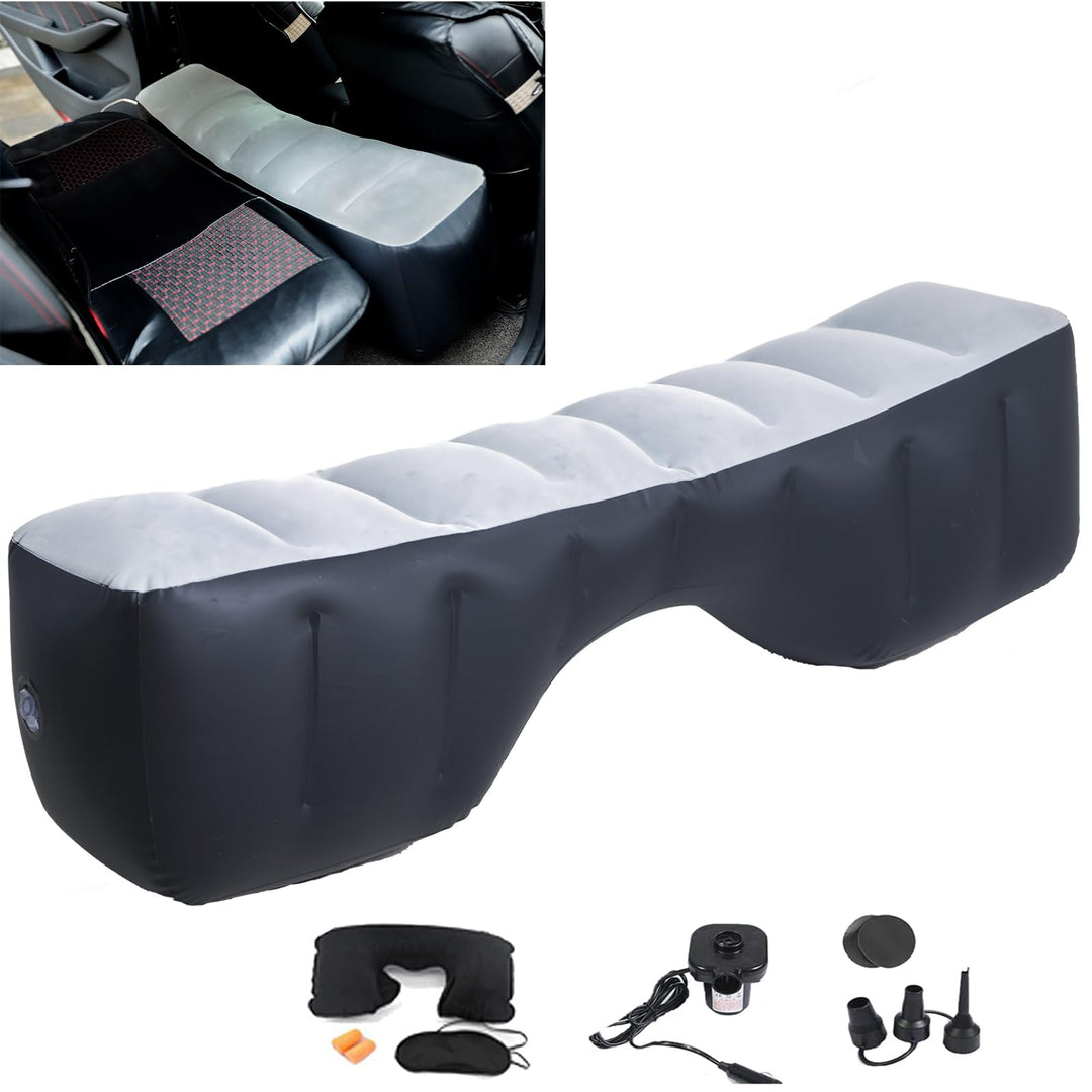 Icelus Auto Matratze Luftmatratze aufblasbar,130 * 27 * 37 cm Rücksitz Lücke Pad Luftbett Kissen, Au