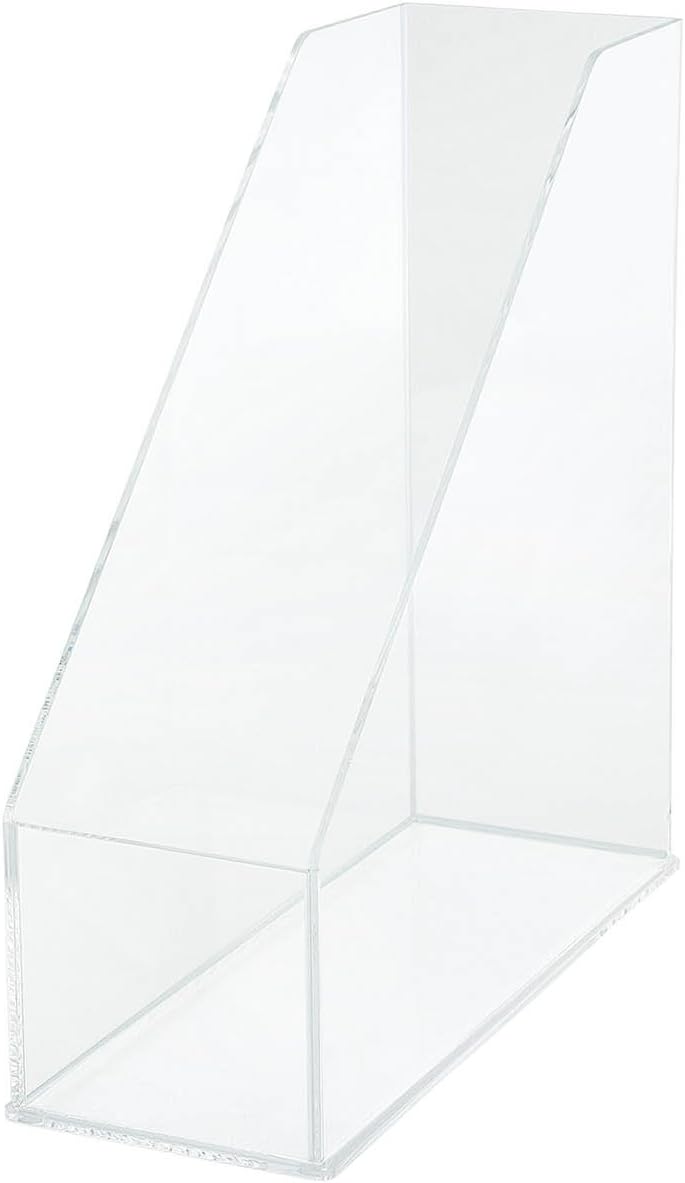 Wedo 601316 Acryl Stehsammler (A4 Cristallic) glasklar, Stehsammler