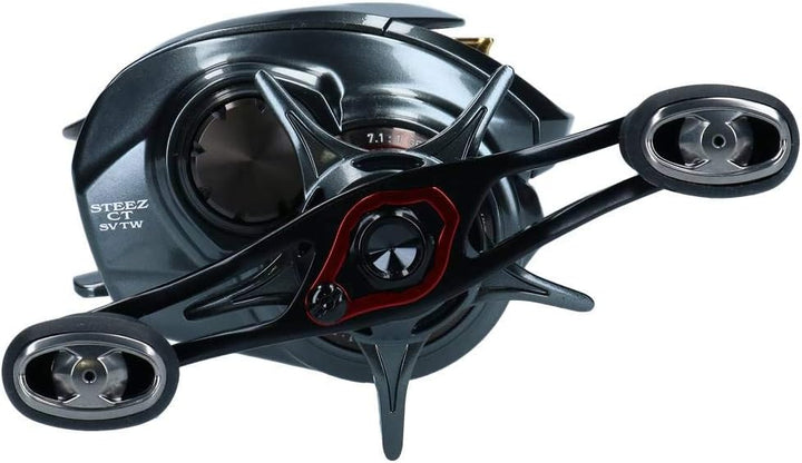 Daiwa Köderrolle 19 Steez CT SV TW (rechts/linker Griff) (Modell 2019) 700 sh (rechter Griff), 700 s