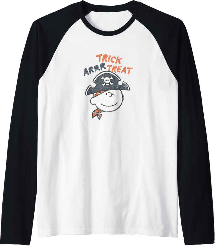 Peanuts Charlie Brown Trick Arrr Treat Raglan