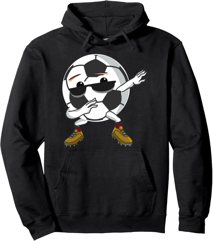 Fussballer Stürmer Torwart Sport Lustiger Dabbing Fussball Pullover Hoodie