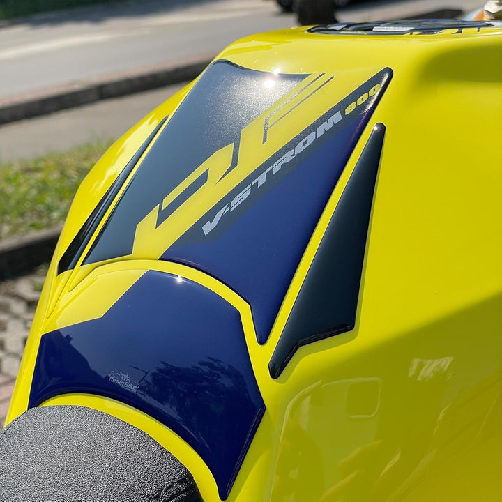 Resin Bike Sticker Set Motorrad Kompatibel Mit Suzuki V-Strom 800 De 2023. Schutz Motorrad Tank Basi