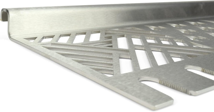 Grillrost.com Das Original Edelstahl Warmhalterost Multi-Station - passend für Weber Genesis 2 600er