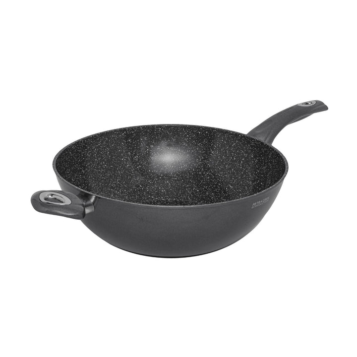 Aeternum Petragres Ecosolution Wok-Pfanne, antihaftbeschichtet, auch Induktion, 32 cm