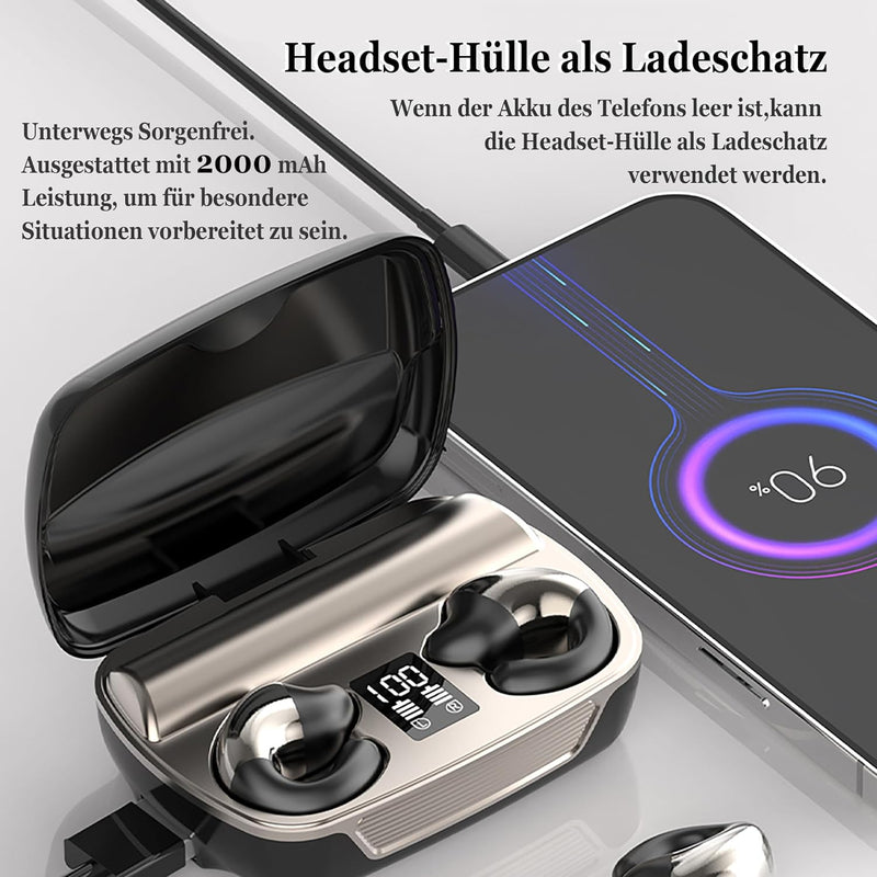 Knochenschall Kopfhörer Bluetooth Bone Conduction Headphones Luftleitung Open Ear Kopfhörer Sportkop