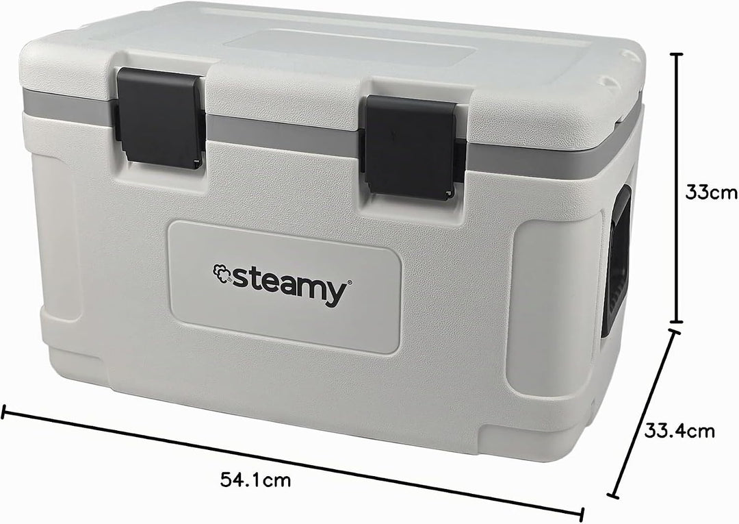 Steamy Marine 35 Kühlbox, 35 Liter, Weiss