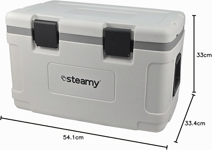 Steamy Marine 35 Kühlbox, 35 Liter, Weiss