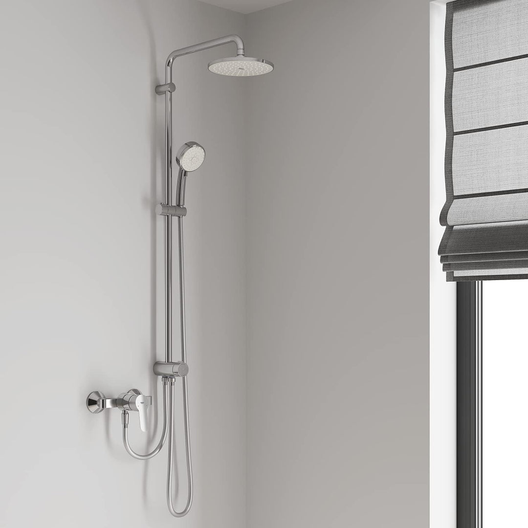 GROHE Eurosmart C Einhand-Brausebatterie Fertigmontageset 19383000, Medium Duscharmatur-Verkleidung,
