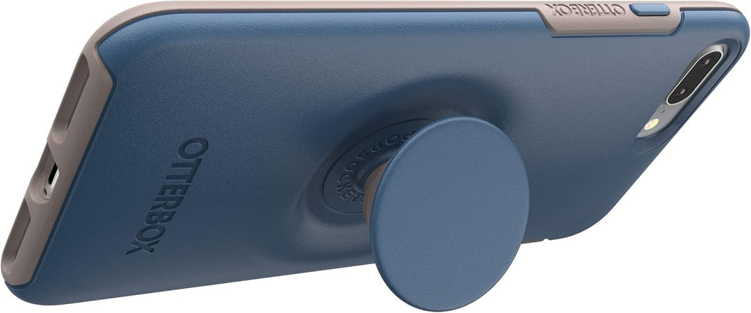OtterBox + Pop Symmetry Series Hülle für iPhone 7 Plus und iPhone 8 Plus (Go to Blue), Go To Blue