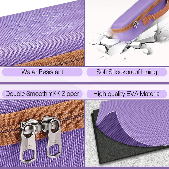 RAIACE Hartschalen-Aufbewahrungskoffer, kompatibel mit Dyson Airstrait Glätteisen, Reise-Tragetasche