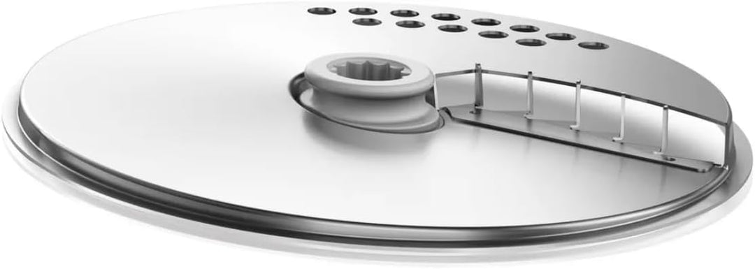 Pommes-Scheibe für cookit kompatibel mit Bosch MUZ9PS1 17000938 Wendescheibe für Durchlaufschnitzler