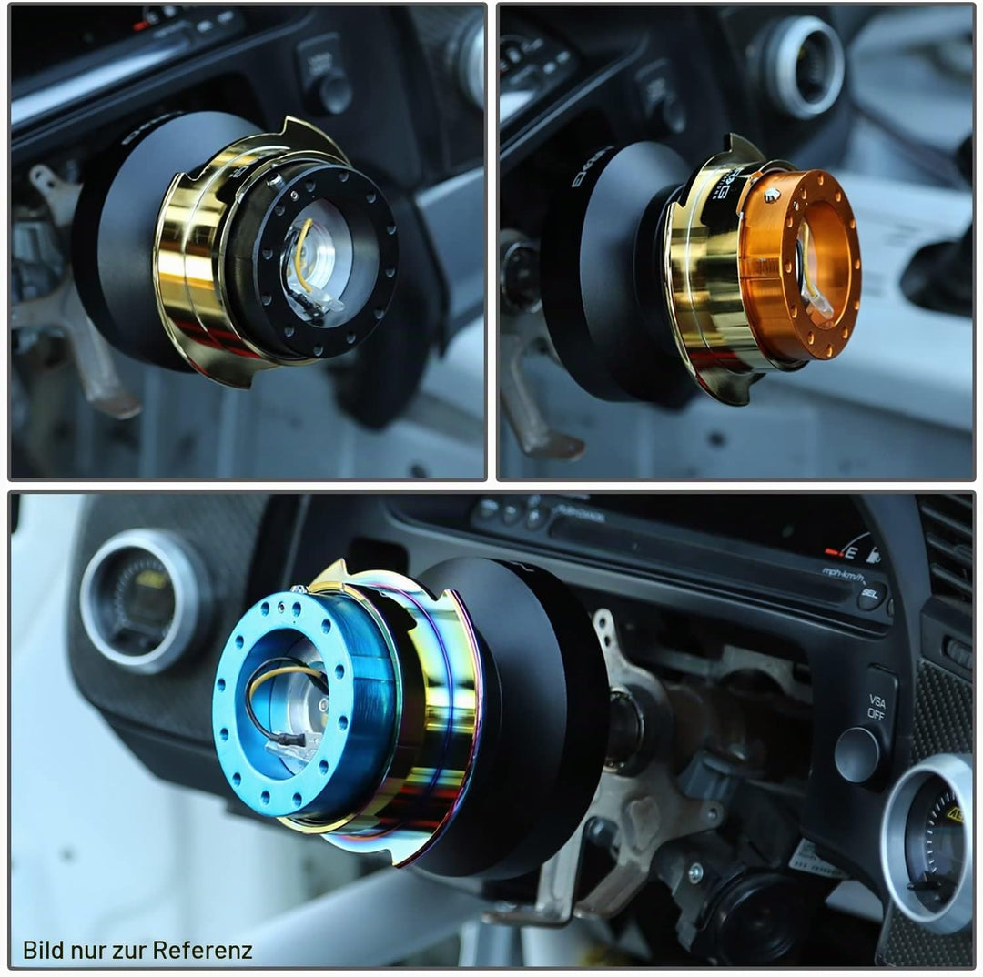 NRG Innovations Schnellverschluss Schwarzer Korpus/Schwarz, Schwarzer Korpus/Schwarz