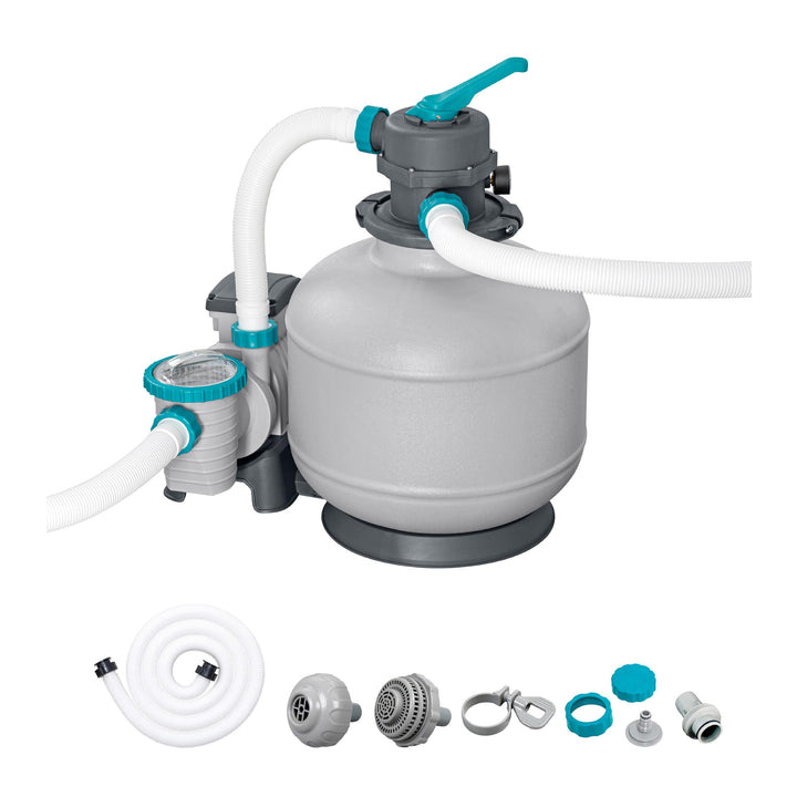 Bestway Sandfilteranlage mit Zeitschaltuhr 8.327 l/h, 280 W