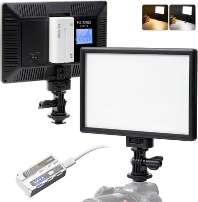 VILTROX L116T 5600K / 3300K LED Licht Panel Dimmbare Video Licht Kit für DSLR Kamera ( ohne Akku)