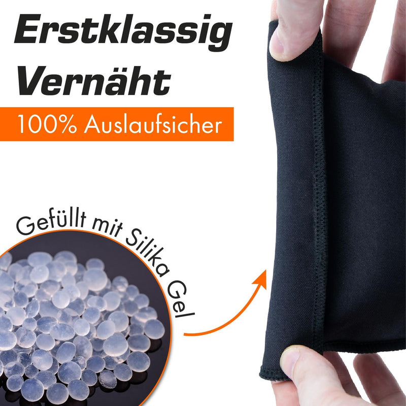 Upgrade4cars Auto Luftentfeuchter Kissen 1kg wiederverwendbar mit Restart-Funktion | Silica Granulat