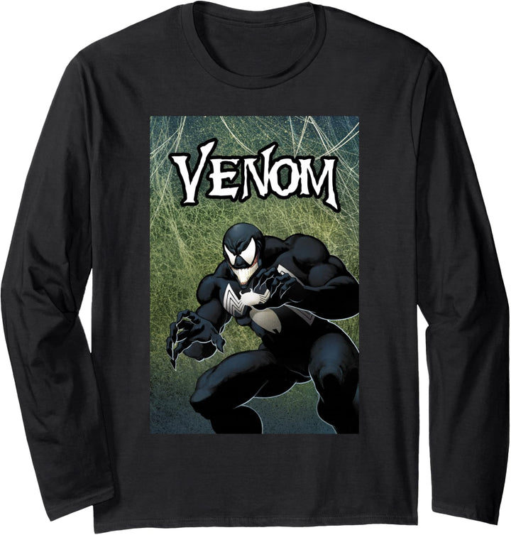 Marvel Spider-Man Venom Smile Langarmshirt