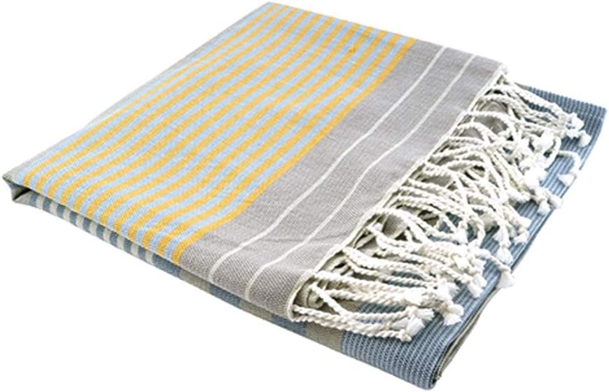 Fouta 7 Farben Baumwolle Bio Limonengrün (Sunny Lime)