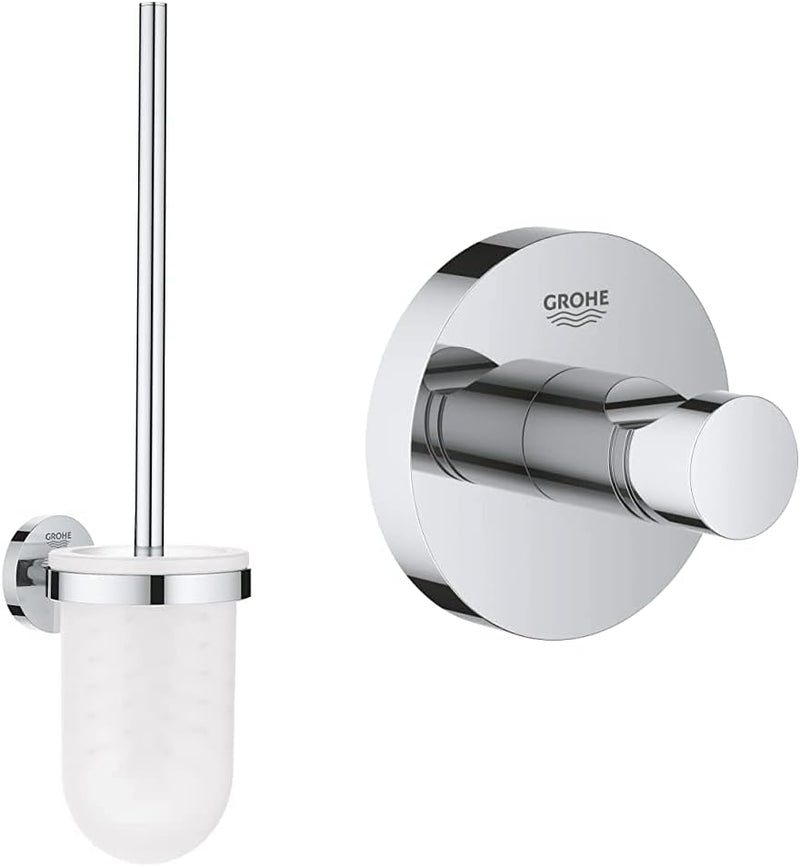 GROHE Essentials | Badaccessoires - Toilettenbürstengarnitur | 40374001 & Essentials | Badaccessoire