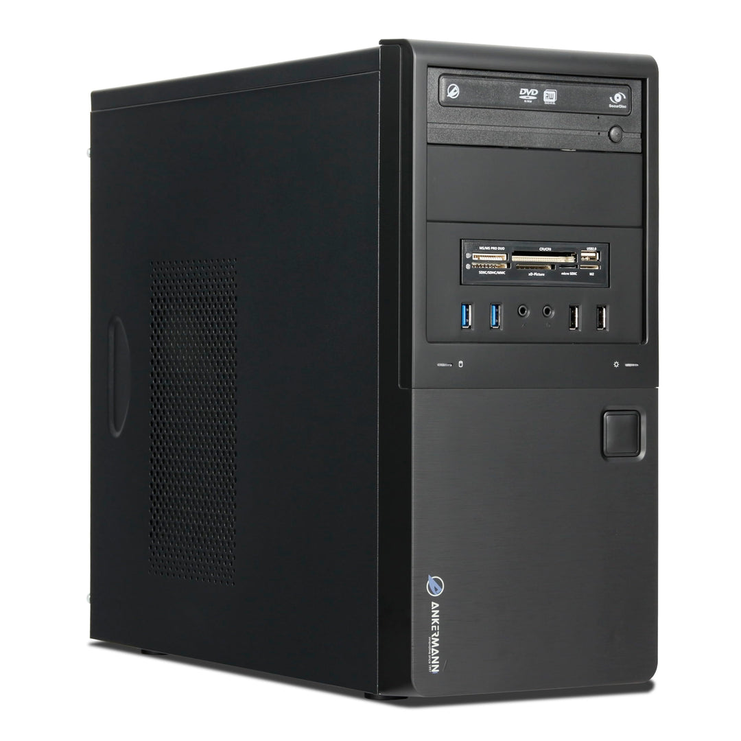Ankermann Business Work V2 | AMD Ryzen 5 5600G | 16GB RAM | 1TB NVMe SSD | Windows 11 | WLAN | Libre