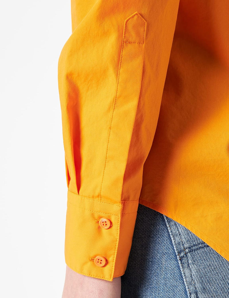 BOSS Damen C_Befelize_19 Bluse, Medium Orange815, 32