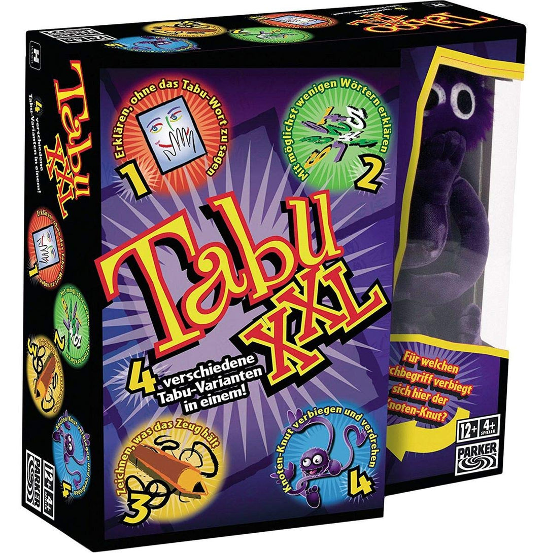 Tabu XXL, Party-Edition des beliebten Spieleklassikers, ab 12 Jahren geeignet Single, Single