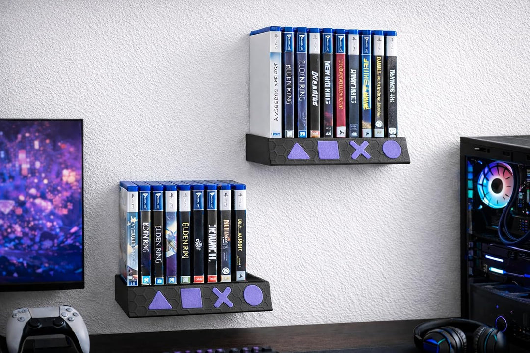 Universal CD PS 5/PS 4 Tisch- und Wandhalter Spiele für Playstation | Multifunktionaler Organizer fü