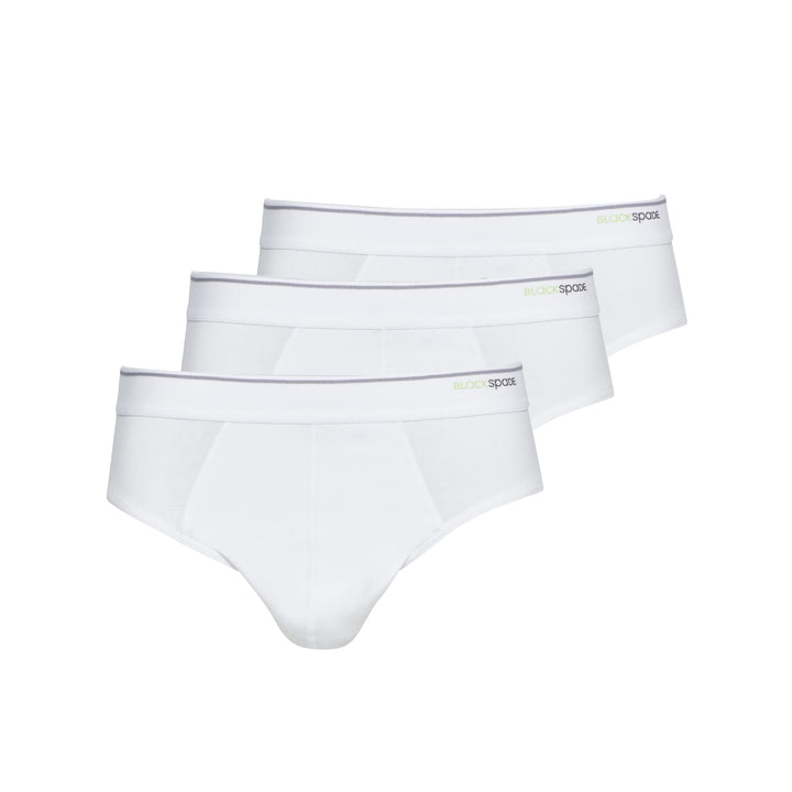 Blackspade Tender Cotton Lite Mens White Briefs 3 Pack M9672 X-Large