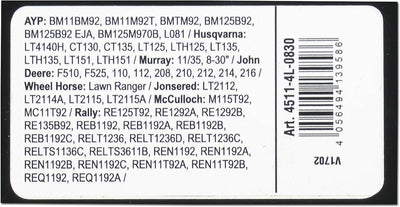 ARNOLD - X-Grip Keilriemen, 4L830, 4511-4L-0830