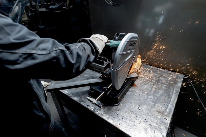 Metabo Metalltrennschleifer CS 22-355 – 601786000 – Zum Trennen von Profilen, Rohren und Stäben aus