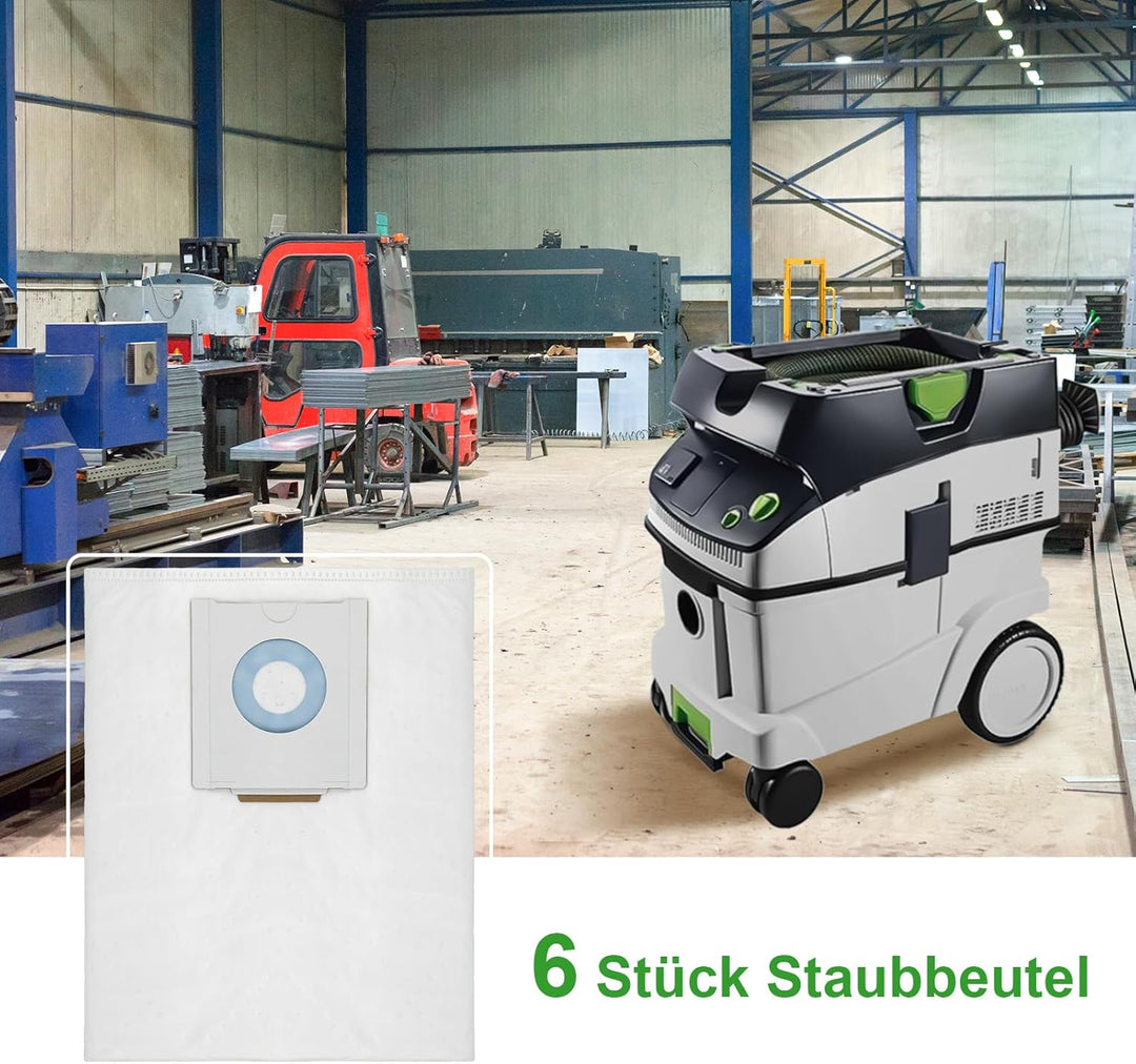 Staubsaugerbeutel für Festool CT 36 / CTM 36 E/CTL 36 E CLEANTEC Serie,Staubsauger für Festool 49618
