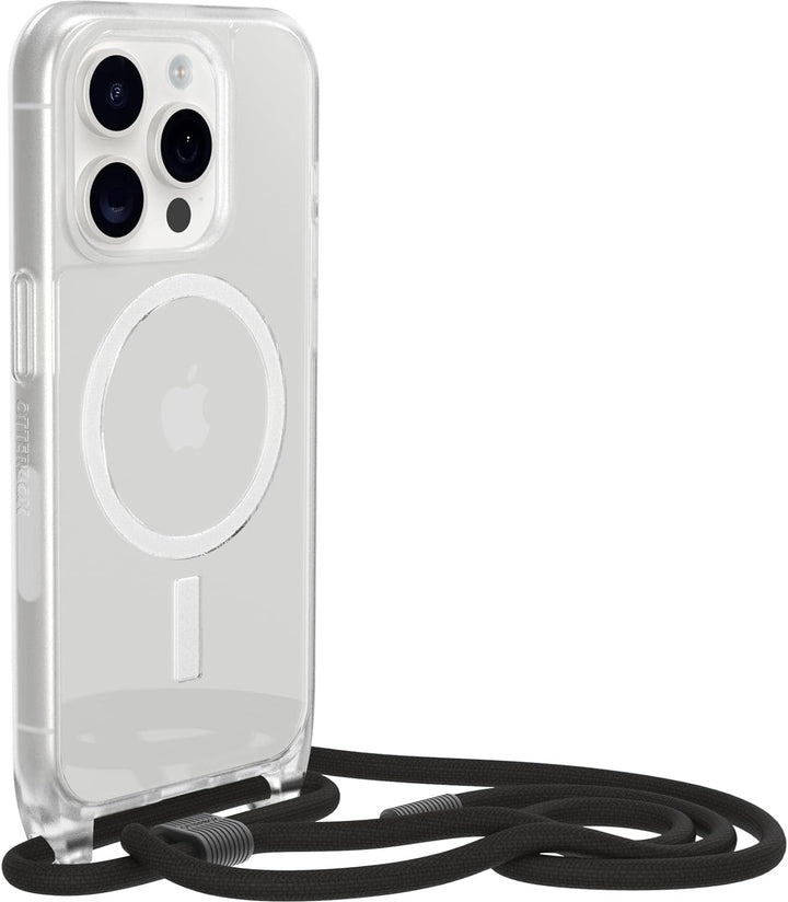 OtterBox React Necklace Hülle mit MagSafe für iPhone 15 Pro, ultraschlanke, schützende Hülle mit ver