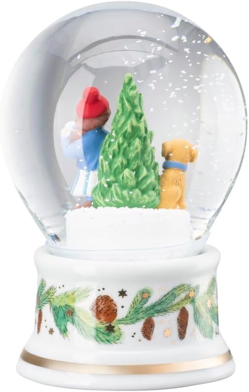 Hutschenreuther Weihnachten Sammelkollektion 2025 Schneekugel Weihnachtsspiele Höhe 12 cm; Jahresart