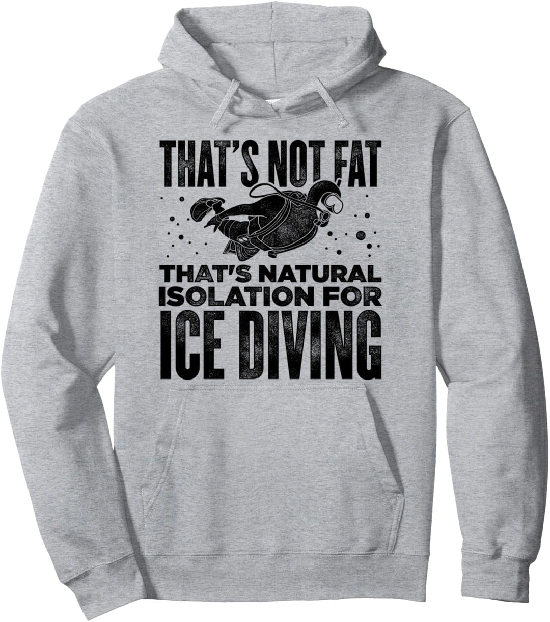 Taucher Eis Tauchen Tauchsport Eis-Tauchen Tauch Pullover Hoodie