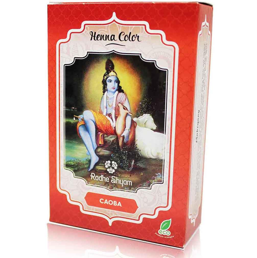 Radhe Henna Caoba Polvo Radhe Shyam 100 g