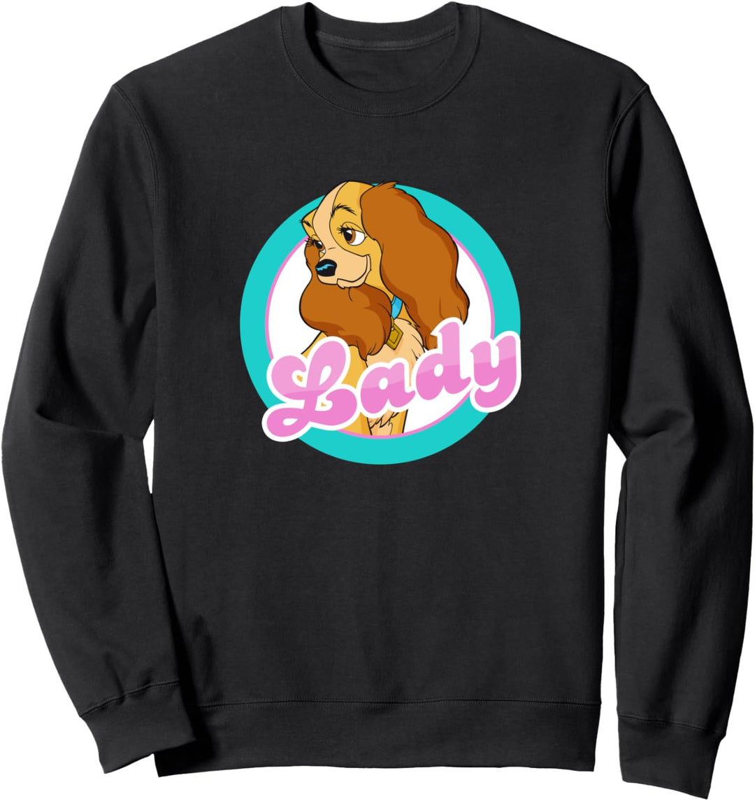 Disney Lady Face Lady and the Tramp Sweatshirt