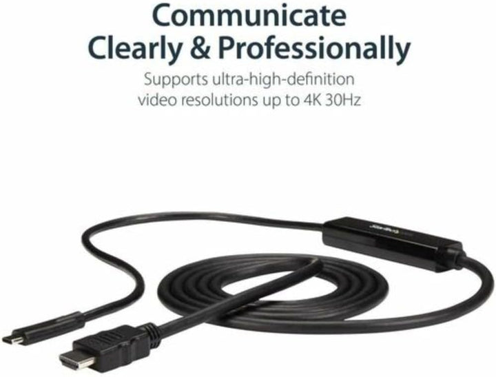 StarTech.com USB-C auf HDMI Adapterkabel - 2m - Thunderbolt 3 kompatibel - USB Type-C zu HDMI Konver