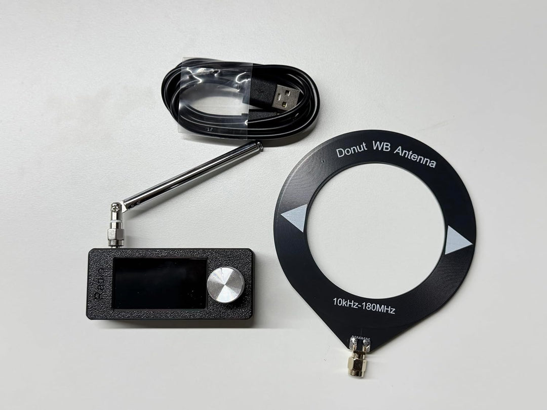Raddy Mini-Radio Allband DSP Radio mit Si4732 Chip, FM/SW/MW/VHF/CB Empfänger mit LSB/USB Modi, Kopf