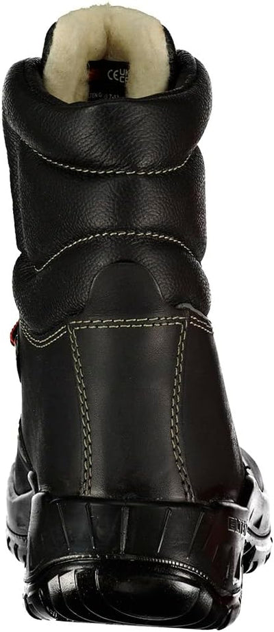 ELTEN Sicherheitsschuhe, Winter RENZO Winter S3 CI, Herren, Leder, Stahlkappe, leicht, robust, Schwa