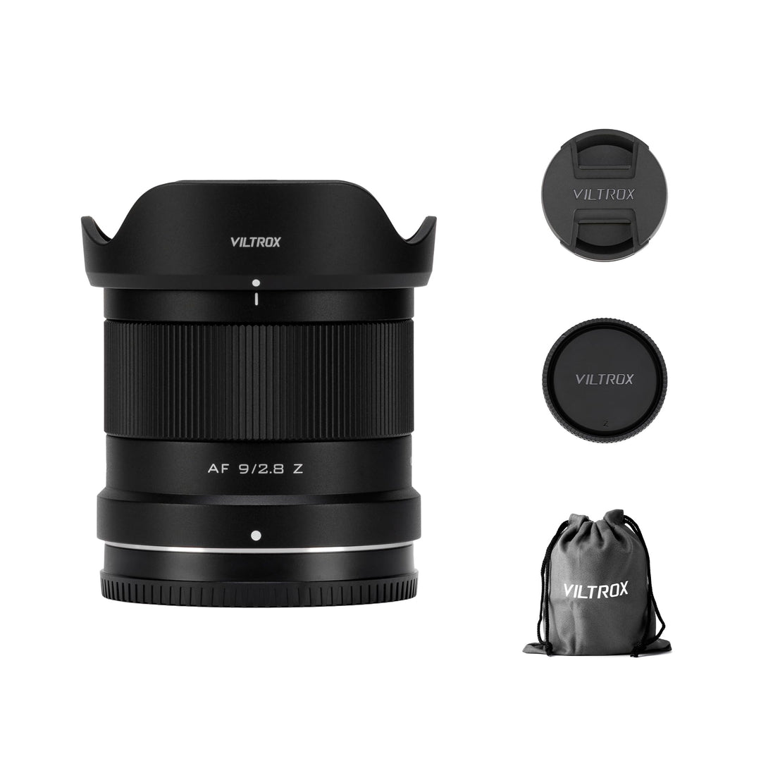 VILTROX AF 9 mm F2.8 APS-C Objektiv für Nikon Z-Mount, Ultra-Weitwinkel-Autofokus Prime Objektiv für