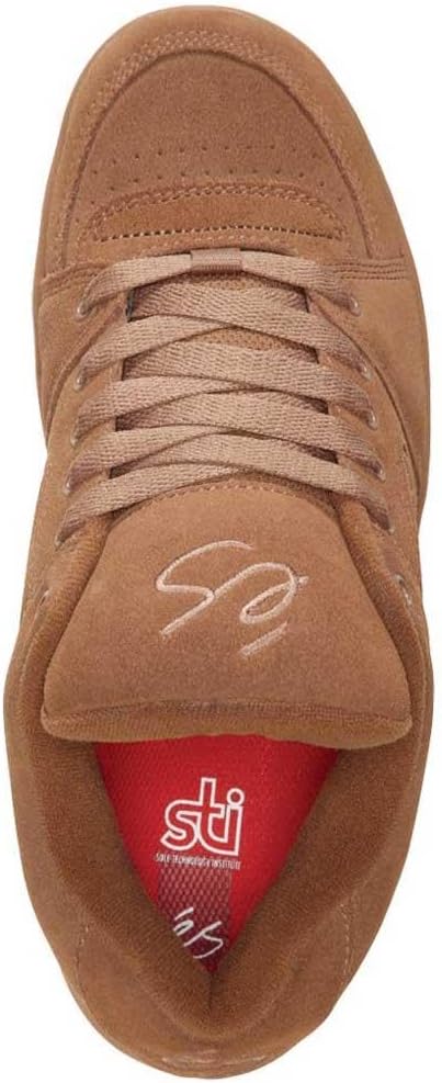 éS Herren Accel Og Skate-Schuh 38 EU Braun Gum, 38 EU Braun Gum