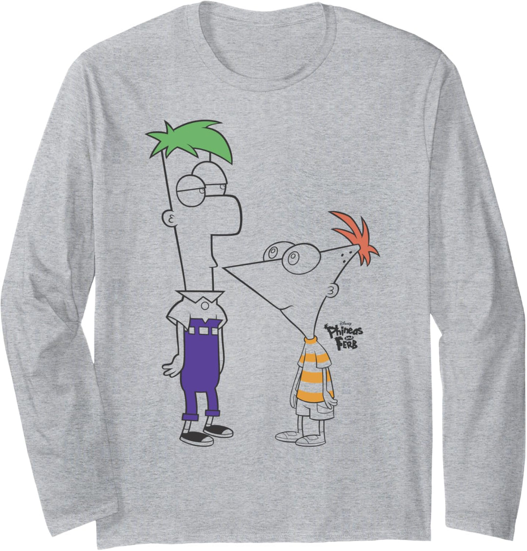 Disney Phineas And Ferb Boys Of Summer Langarmshirt